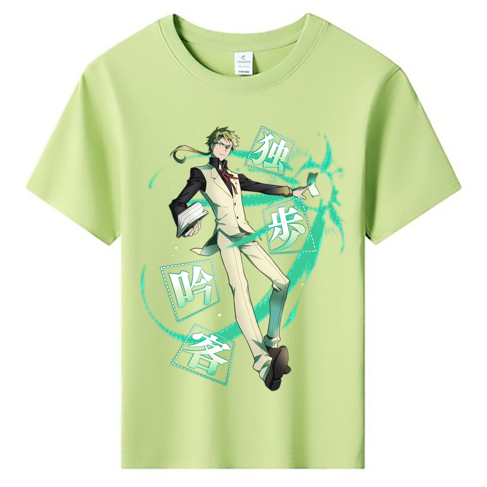 （画像用） 文豪ストレイドッグス Bungo Stray Dogs 綿100％キッズTシャツ（フロントプリント）